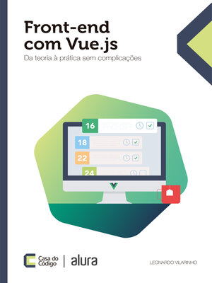 cover image of Front-end com Vue.js